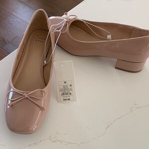 NWT A New Day Women's Blush low heel shoes ladies 10